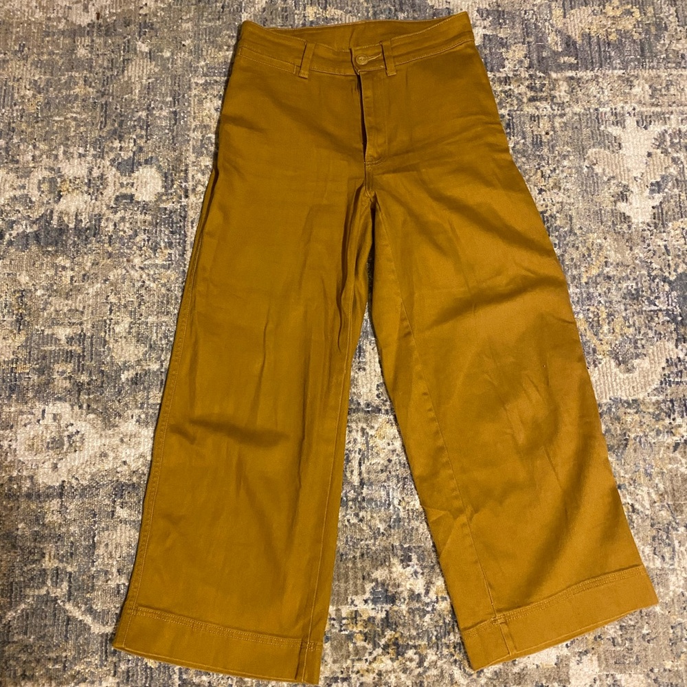 Mustard wide leg Universal Thread pants